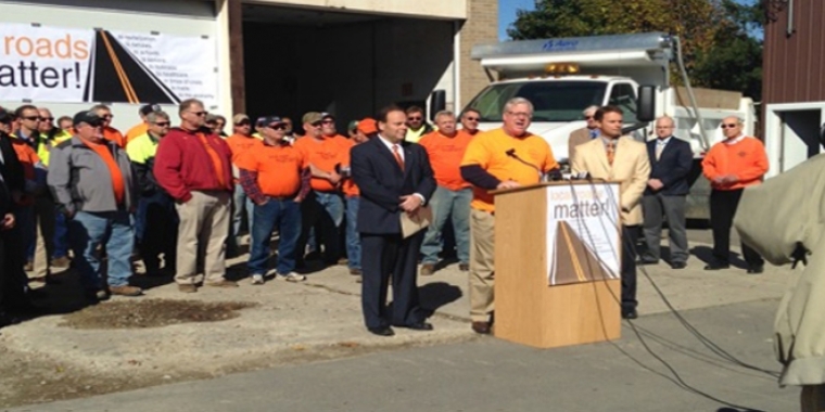 "We do not believe New York State can afford to risk the consequences of a further prolonged slowdown in local road and bridge work,” the area lawmakers said. "We do not believe New York State can afford to risk the consequences of a further prolonged slowdown in local road and bridge work,” the area lawmakers wrote.