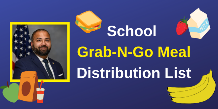 Local School Grab-N-Go Meal Distribution List 