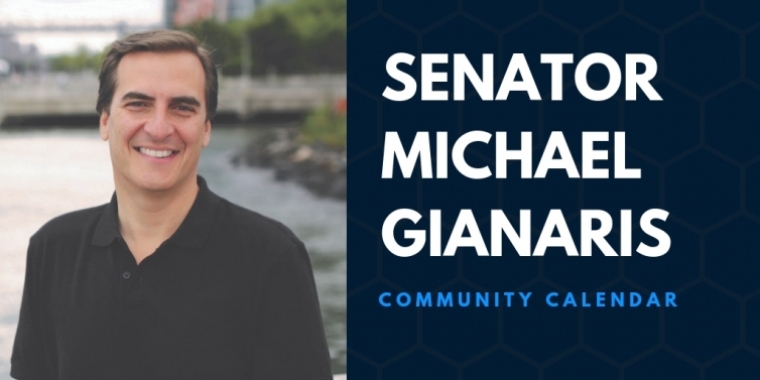 Senator Gianaris' community calendar