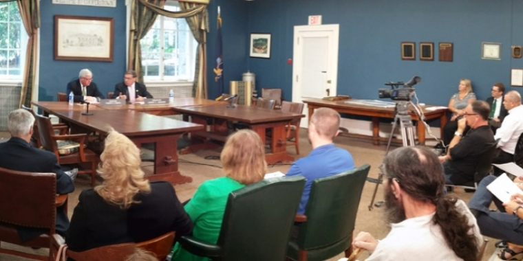 Senator O'Mara has sponsored numerous meetings and forums on the future of rural public transportation, including one with Senator Jim Seward (r.) in Cooperstown.