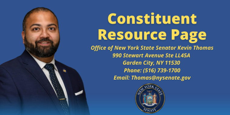 Senator Kevin Thomas' Constituent Resource Page