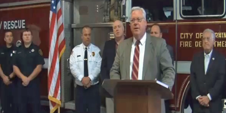 “I am extremely grateful for this opportunity to assist the Corning Fire Department purchase this new fire engine that will help the department better serve the city and the entire region, enhance the personal safety of our firefighters, and ease the burden on local property taxpayers," said Senator O'Mara.
