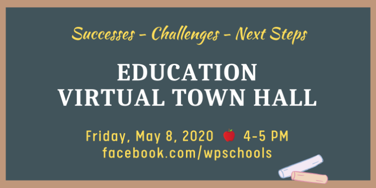 education virtual town hall may 2020