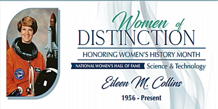“Eileen Collins is an American hero, one of our nation’s most distinguished citizens, and we’re extremely proud of her as a native of Elmira and New York State. It’s a remarkable career and an inspirational life,” said Senator O’Mara. “Eileen Collins is an American hero, one of our nation’s most distinguished citizens, and we’re extremely proud of her as a native of Elmira and New York State. It’s a remarkable career and an inspirational life,” said Senator O’Mara.