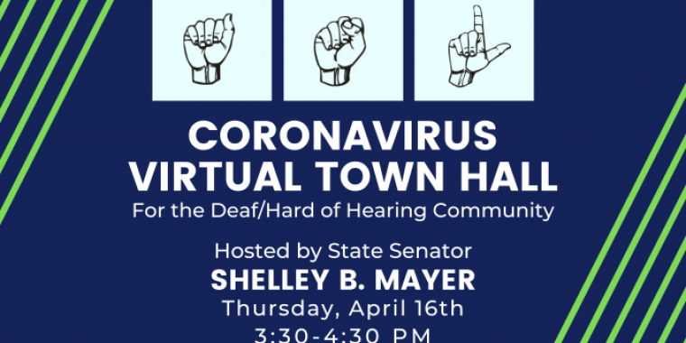 coronavirus virtual town hall for the deaf hard of hearing community