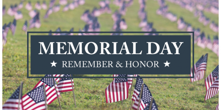 On this Memorial Day, Americans across this great land will continue to honor service and sacrifice. 