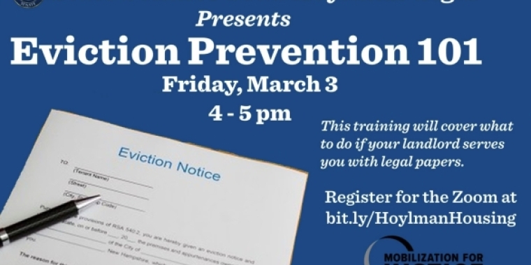 Eviction Prevention Event Flyer