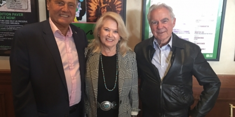 Senator Bonacic is pictured with Sandra and Alan Gerry.
