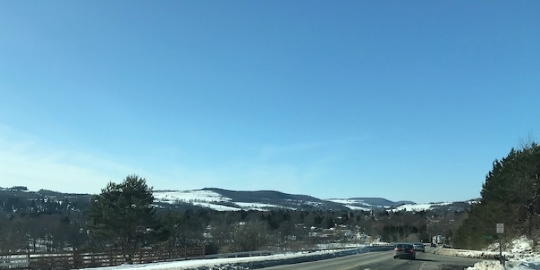 Winter Village of Homer Landscape