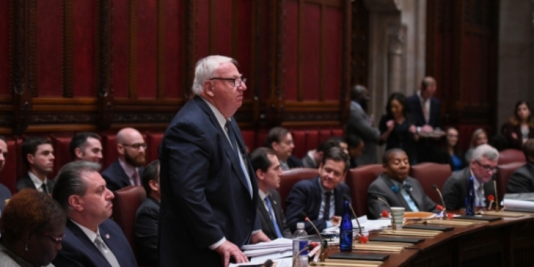 Senator Brooks Speaks on the Floor of the NY Senate