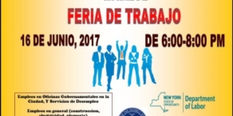 OFICIALES ELECTOS ANUNCIAN FERIA DE TRABAJO EN EL CONDADO DEL BRONX