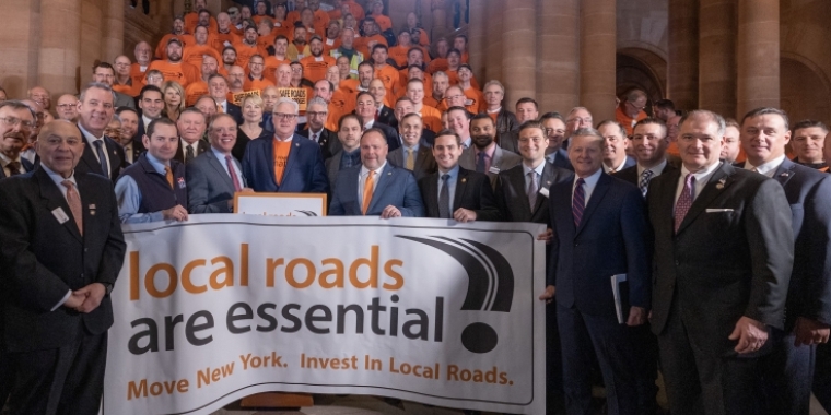 “We have long stood with New York’s county and town highway superintendents, and local leaders, in support of stronger state investment in our local transportation infrastructure," said Senator O'Mara and Assemblyman Palmesano. 