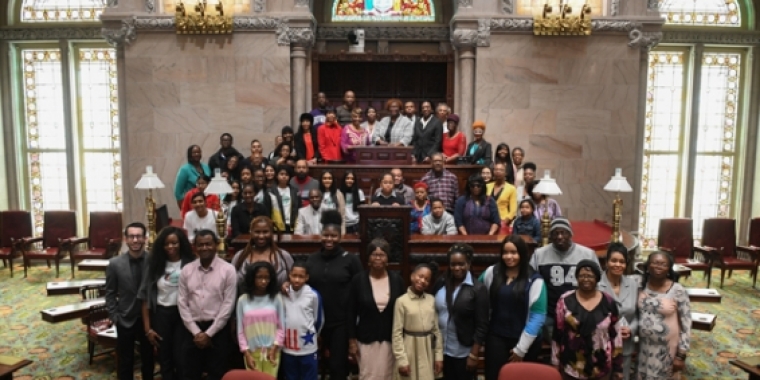 Senator Roxanne J. Persaud brought her constituents from Brooklyn to Albany for the New York State Association of Black and Puerto Rican Legislators's 48th Annual Legislative Conference on Feb. 16, 2019.