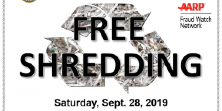 Senator Persaud, in partnership with Councilmember Alan Maisel, Assemblymember Nick Perry and AARP, present a FREE Shredding Event in Senate District 19 on Saturday, Sept. 28 from 10 a.m. to 2 p.m. (or until the limit is reached) at the District Office (1222 E. 96th St, Brooklyn, NY 11236). Come shred your confidential documents AND receive resources and information from the DEP, NYPD and DSNY!