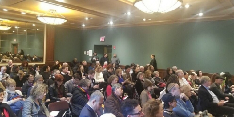 Constituents joined us to discuss what they hope to see in the budget. Constituents in Room