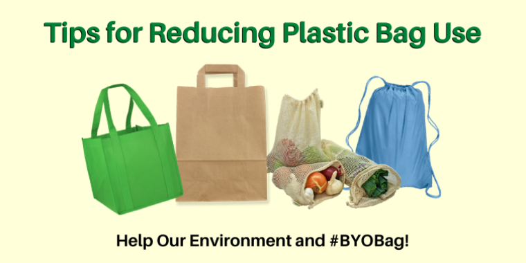 remember to bring a reusable bag to