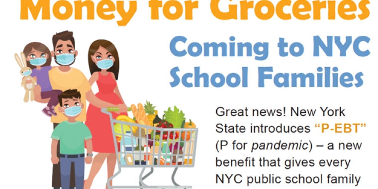 Money for Groceries coming to all NYC families