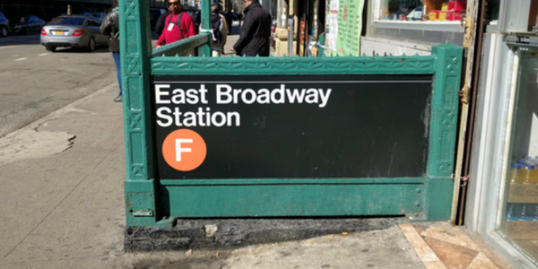 F Train East Broadway Station 