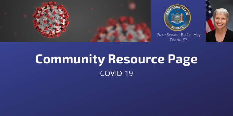 Senator May COVID-19 Resource Page