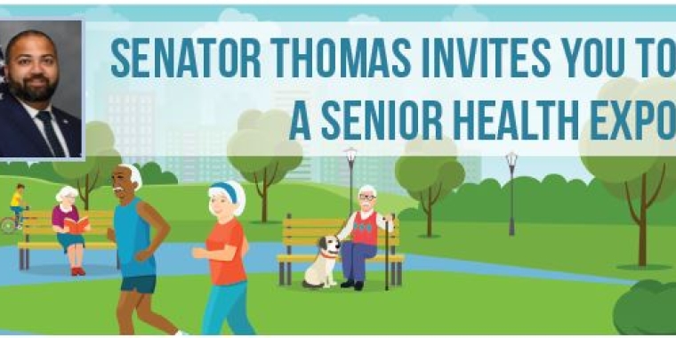 Senator Thomas Invites You to a  Senior Health Expo