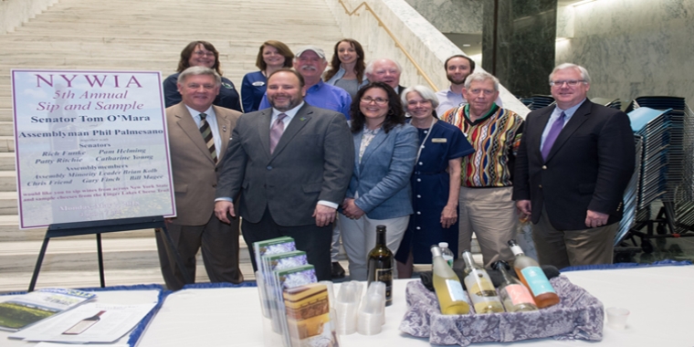 “We are thrilled to have this chance to raise a glass to all of the voters who took the time, day after day, to let America know that the beauty and the value of the Finger Lakes wine region is unmatched," said Senator O'Mara and Assemblyman Palmesano in a joint statement.