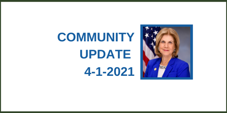 Community Update 4-1-2021