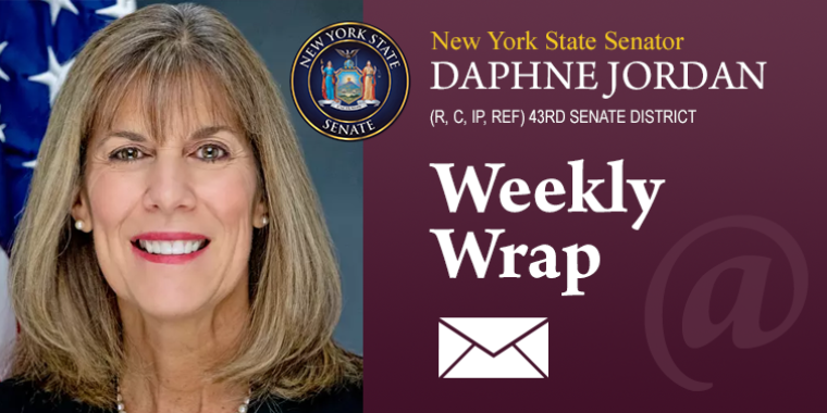 Senator Jordan's Weekly Wrap
