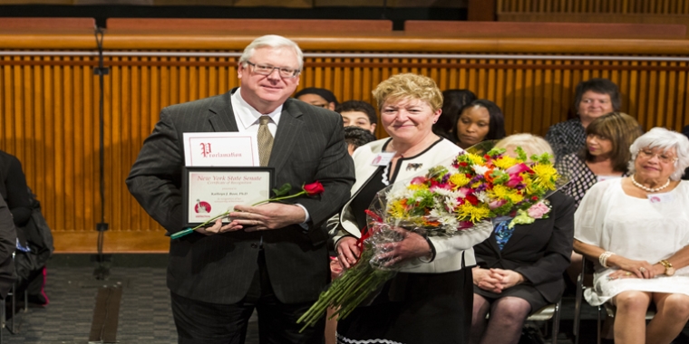 In 2018, Senator O'Mara honored Kathryn J. Boor, a Chemung County native and Dean of the College of Agriculture and Life Sciences (CALS) at Cornell University as a "Woman of Distinction." In 2018, Senator O'Mara honored Kathryn J. Boor, a Chemung County native and Dean of the College of Agriculture and Life Sciences (CALS) at Cornell University as a "Woman of Distinction.".