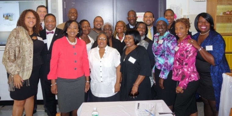 Senator Jesse Hamilton attends CEC 23 Legislative Breakfast