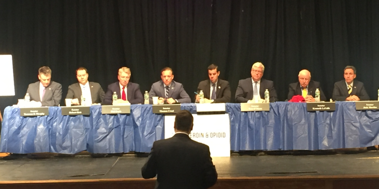 Long Island Hosts Senate Joint Task Force On Heroin & Opioid Addiction on April 7, 2016