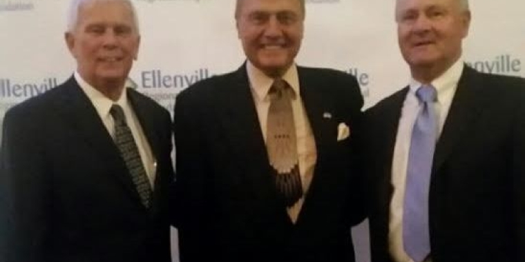 Senator Bonacic is pictured with (L-R). Tom Fitzgerald and Jonah Mandelbaum