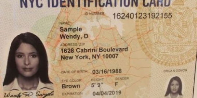 NYC Identification Card