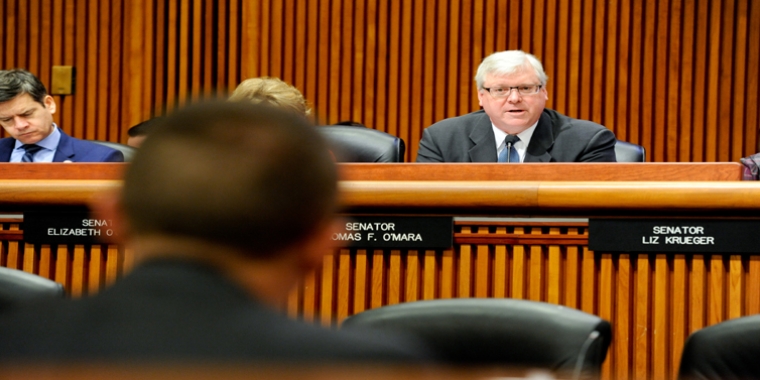 Senator O'Mara serves as a member of the Senate Finance Committee.