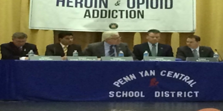 Senator O'Mara serves as a member of the Senate Task Force on Heroin and Opioid Addiction.