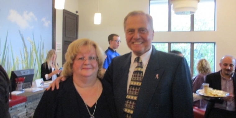Senator Bonacic is pictured with Wendy Brown, RN, MSA, Administrator of Emergency, Critical Care and Support Services at Catskill Regional Medical Center.
