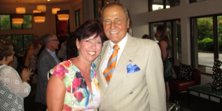 Senator Bonacic is pictured with Ruby Gold, who was presented the award for Humanitarianism