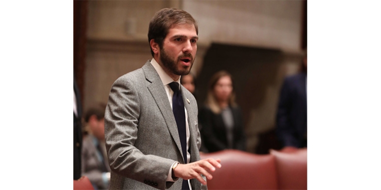 Law change: State Sen. Andrew Gounardes plans to work with safe street advocates to craft new legislation that would make it easier to prosecute reckless drivers who cause fatal collisions after a Midwood crash that killed cyclist Jose Alzorriz Sunday.