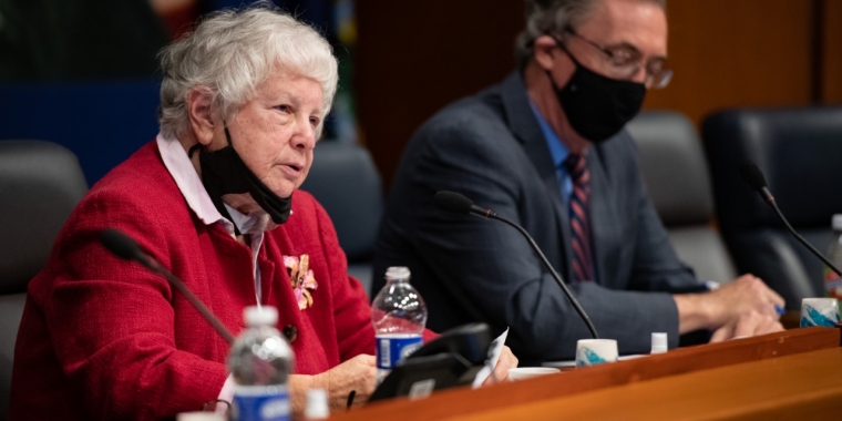 Senator Toby Ann Stavisky Speaks at a Higher Education Hearing in Albany