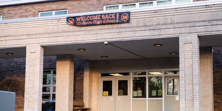Marlboro High School in Marlboro, NY. Kelly Marsh for the Times Herald-Record.