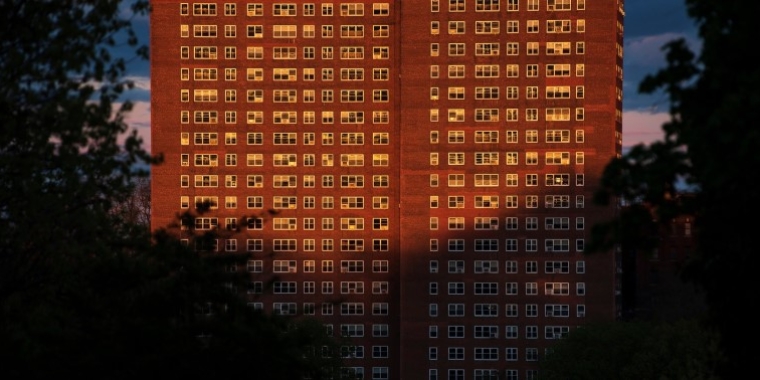 Housing courts in New York City reopened for virtual cases on Monday after a moratorium on evictions expired over the weekend. Credit: Karsten Moran for The New York Times