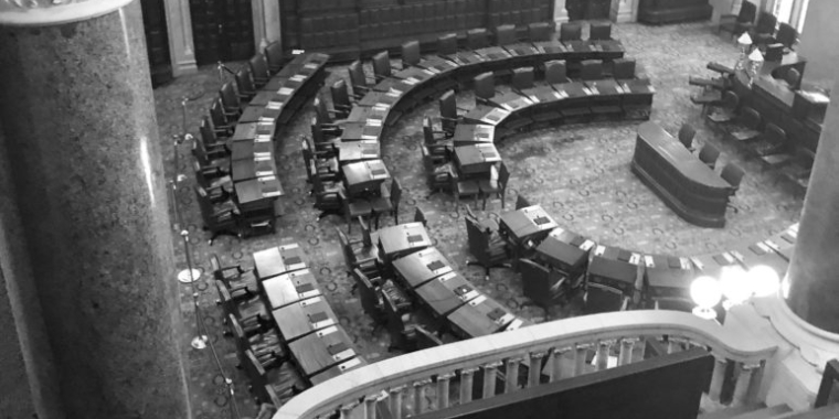 The State Senate chamber (Eagledj)