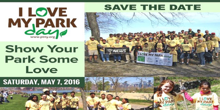 'I Love My Park Day' takes place on Saturday, May 7, 2016. Find out more about local opportunities to volunteer.