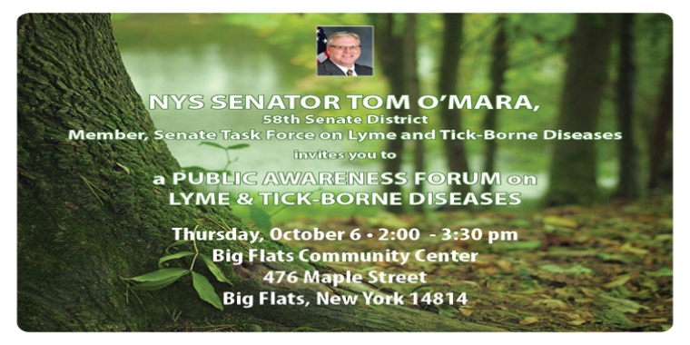 Senator O'Mara on Lyme disease. Senator O'Mara on Lyme disease.
