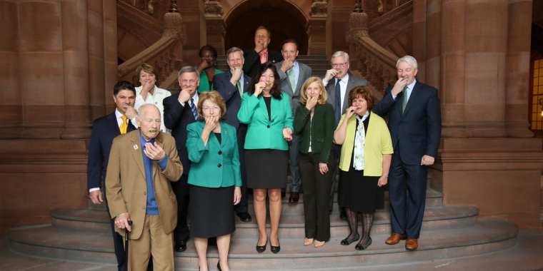 Senate Task Force on Lyme Disease takes Lyme Disease Challenge before passing legislation to improve prevention, diagnosis and treatment