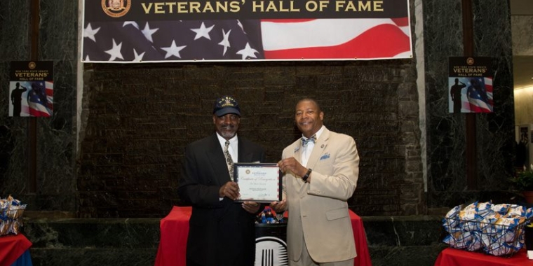 Congratulations to this year's Veteran's Hall of Fame Nominee, William McDonald.