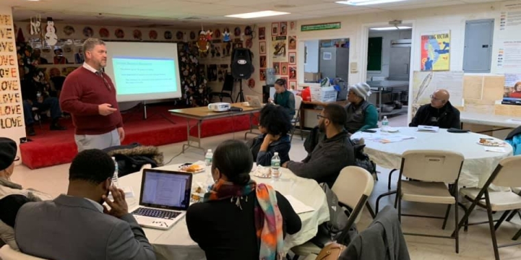 Scott Ahrens, Student Protection Program Administrator, with New York State Department of Financial Services gave an informative presentation.