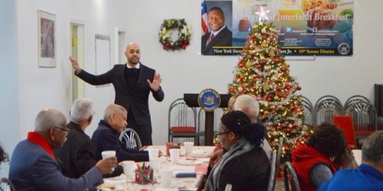 Edwin Cabral of State Farm spoke about the importance of Social Security as well as having various types of Insurance.