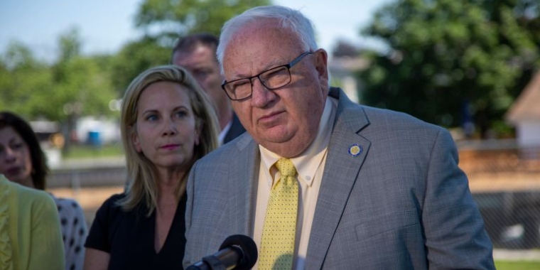 Senator Brooks at Press Conference with Hempstead Supervisor Gillen Earlier This Week