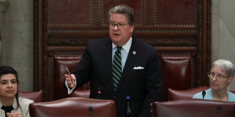 State Sen. Pete Harckham in Albany