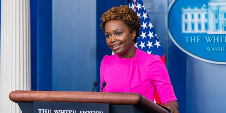 Deputy White House Press Secretary Karine Jean-Pierre will replace Jen Psaki in the high-profile Press Secretary role beginning next week. (White House photo by Katie Ricks)